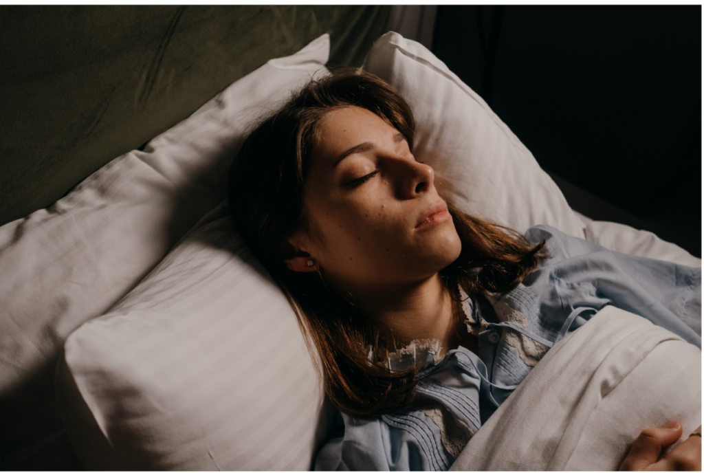 myofunctional therapy for mouth breathing — resting peacefully at night